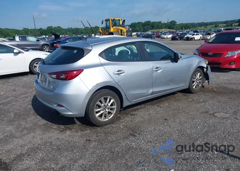 2017 Mazda 3 Sport из США, поврежденный, VIN 3MZBN1K79HM157896